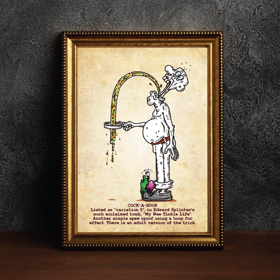 Cock-A-Hoop Art Print