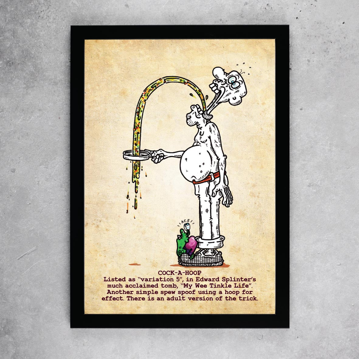 Cock-A-Hoop Art Print