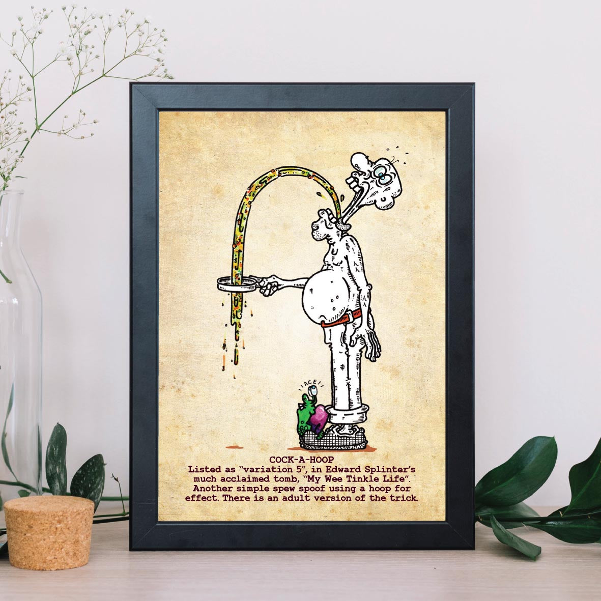 Cock-A-Hoop Art Print
