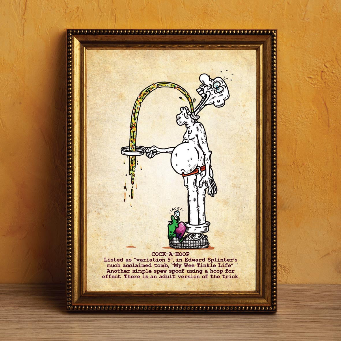 Cock-A-Hoop Art Print