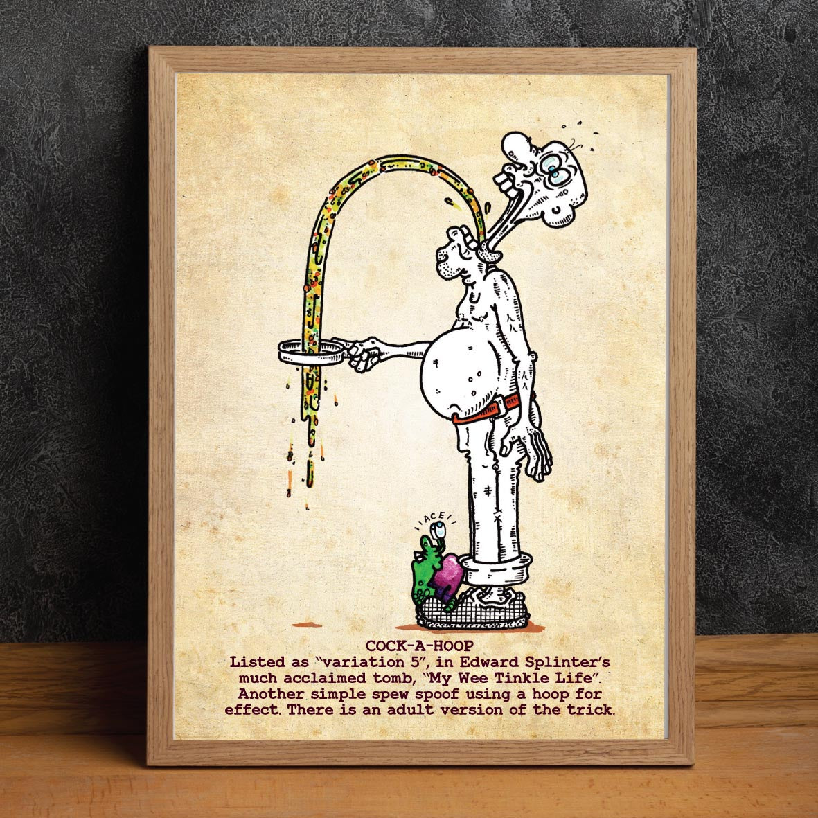 Cock-A-Hoop Art Print