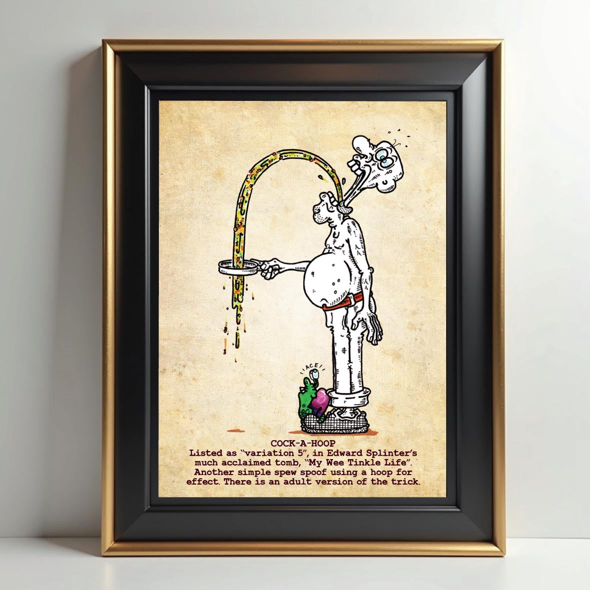 Cock-A-Hoop Art Print
