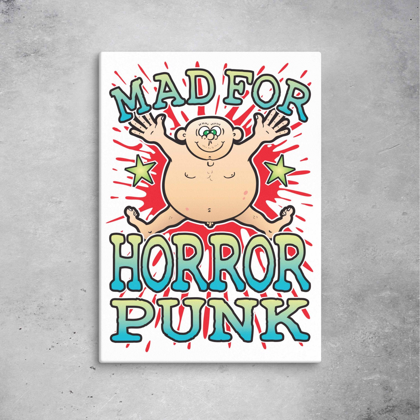 Horror Punk Canvas Print 51x71cm
