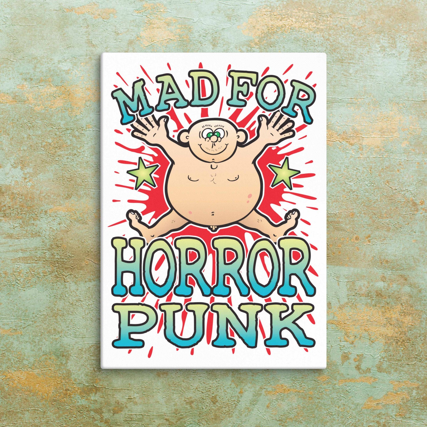 Horror Punk Canvas Print 51x71cm