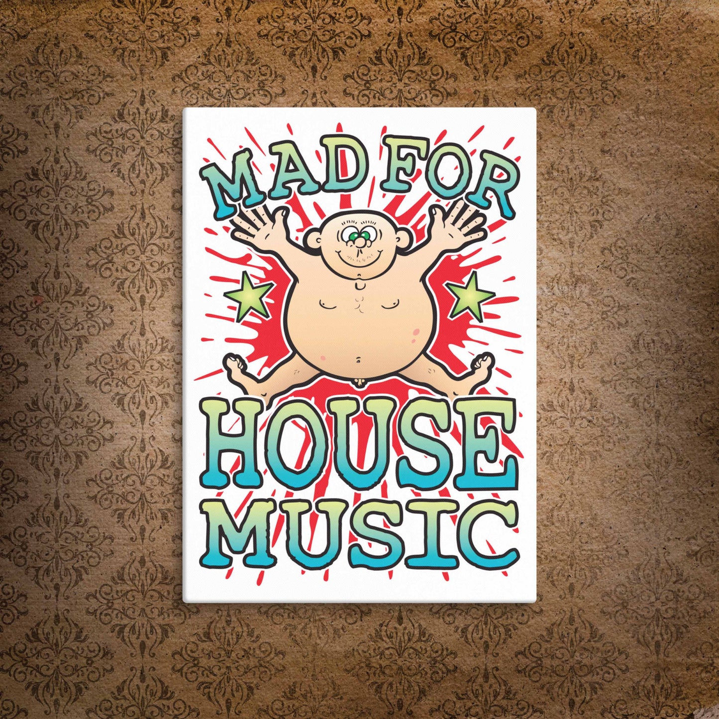 House Music Canvas Print 51x71cm