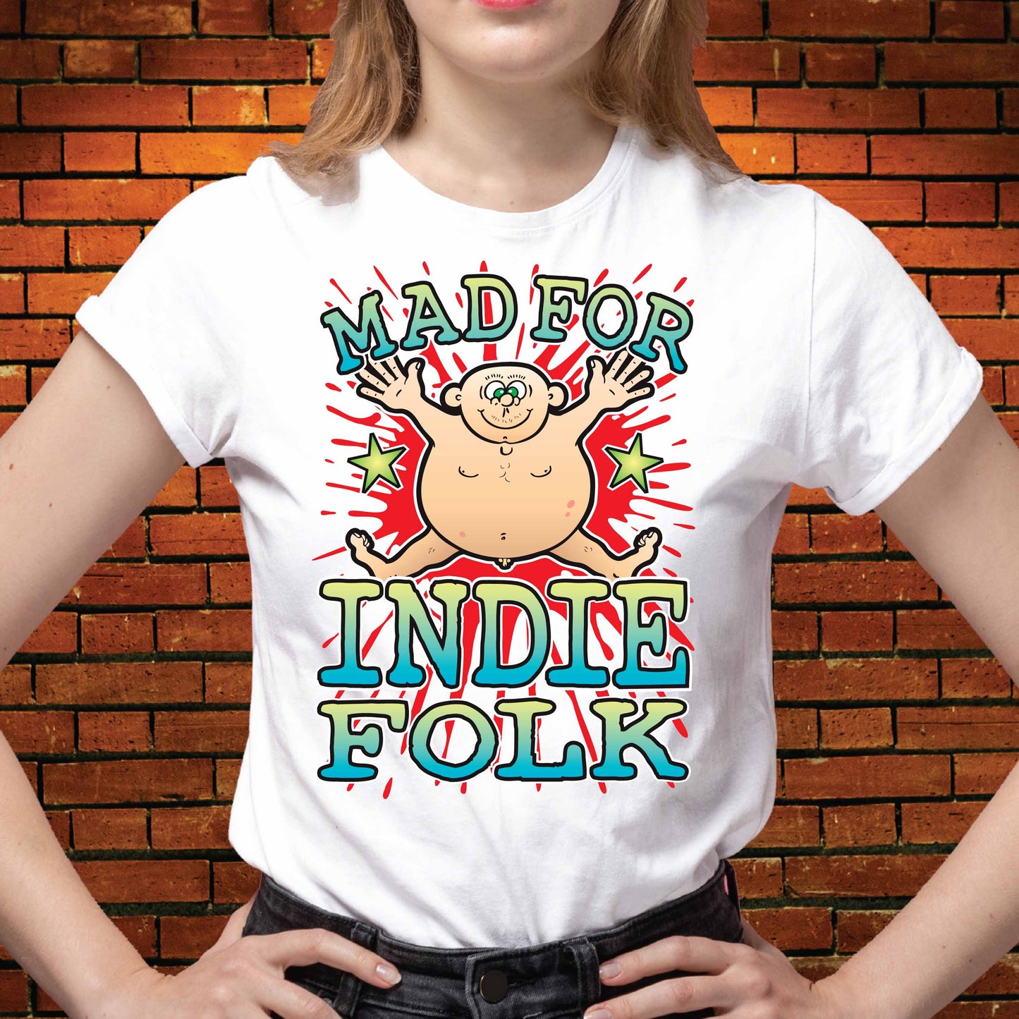 Indie Folk Cotton T-Shirt
