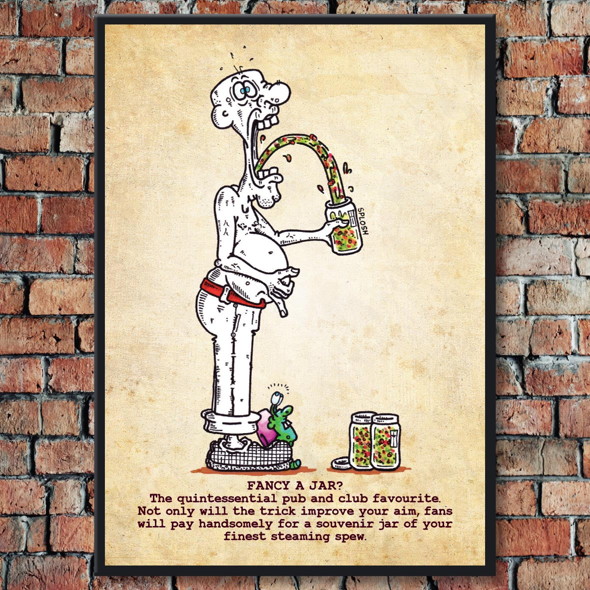 Fancy A Jar Art Print