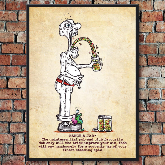 Fancy A Jar Art Print