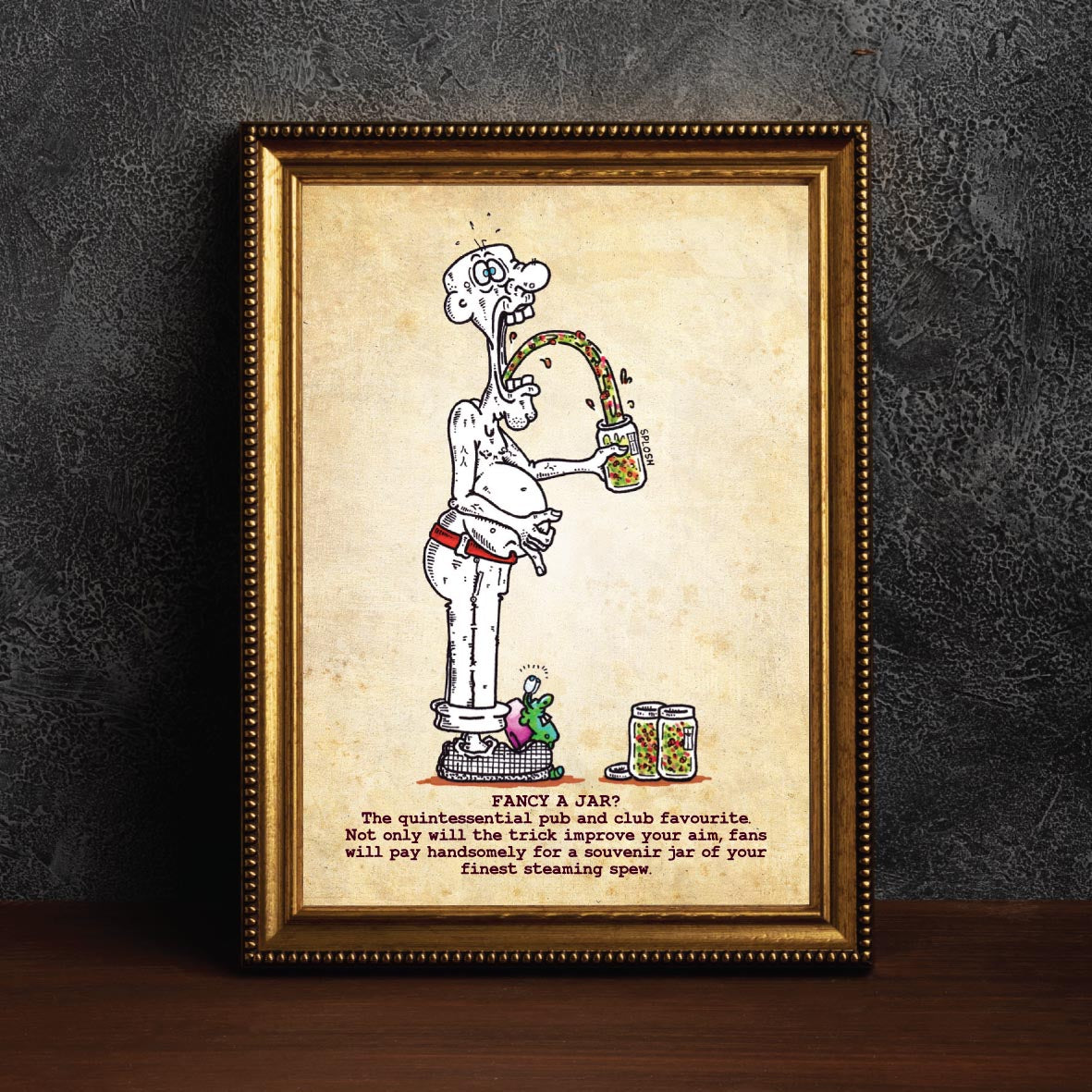 Fancy A Jar Art Print