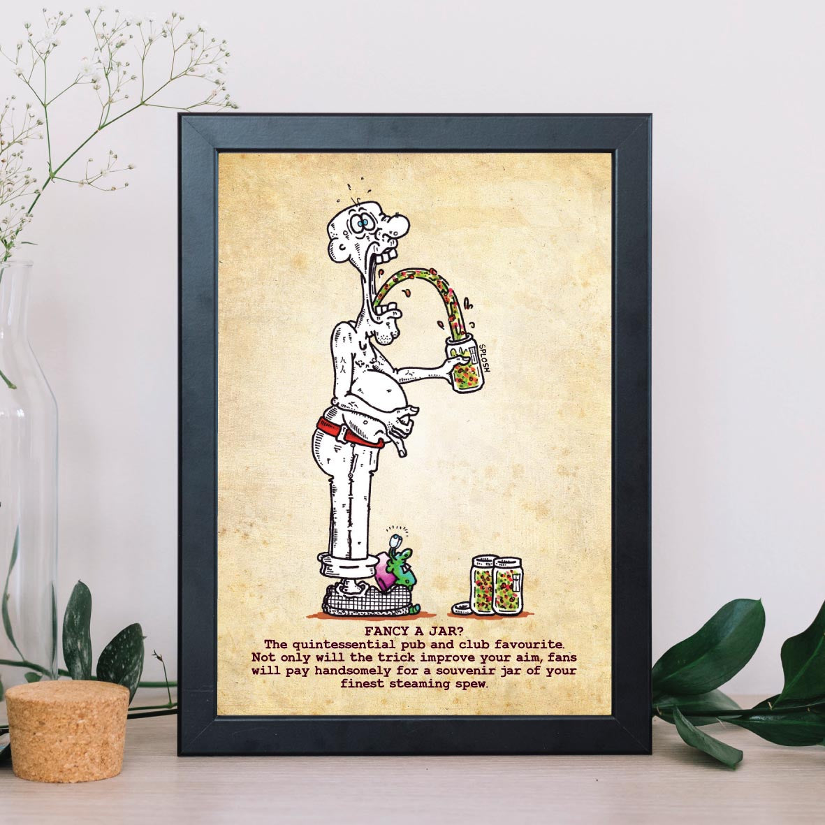 Fancy A Jar Art Print