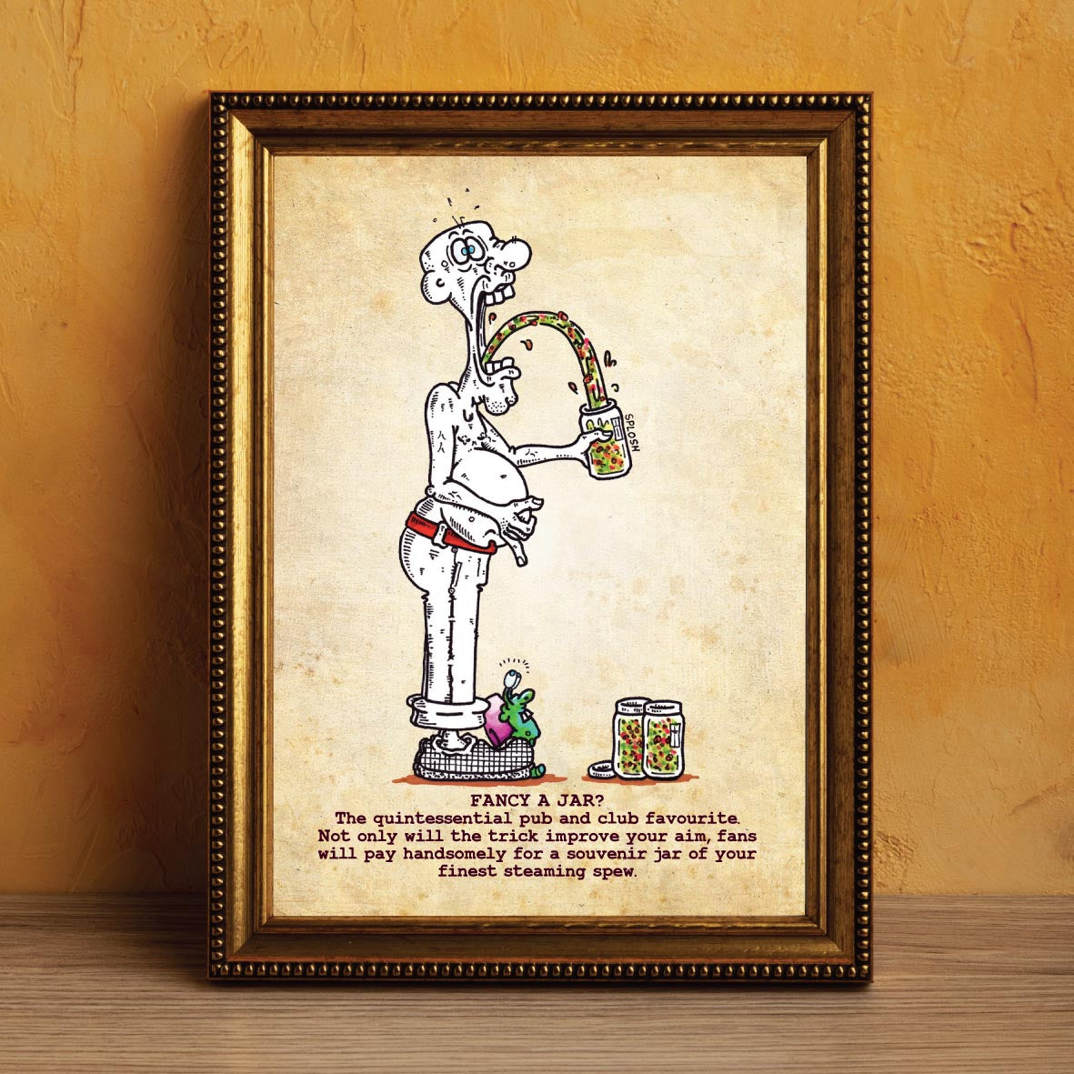 Fancy A Jar Art Print