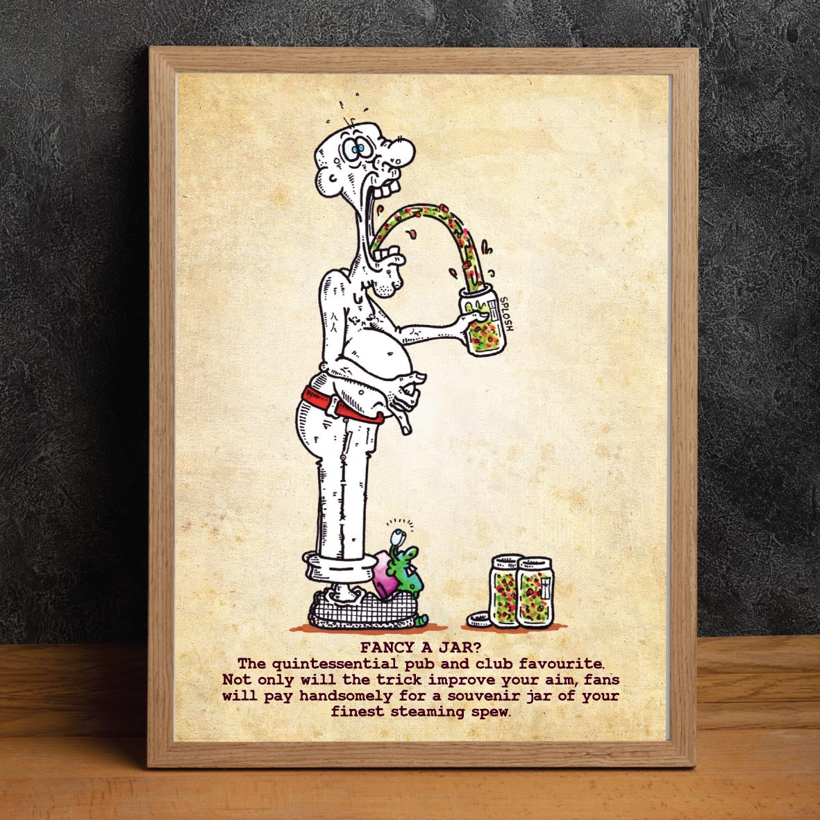 Fancy A Jar Art Print