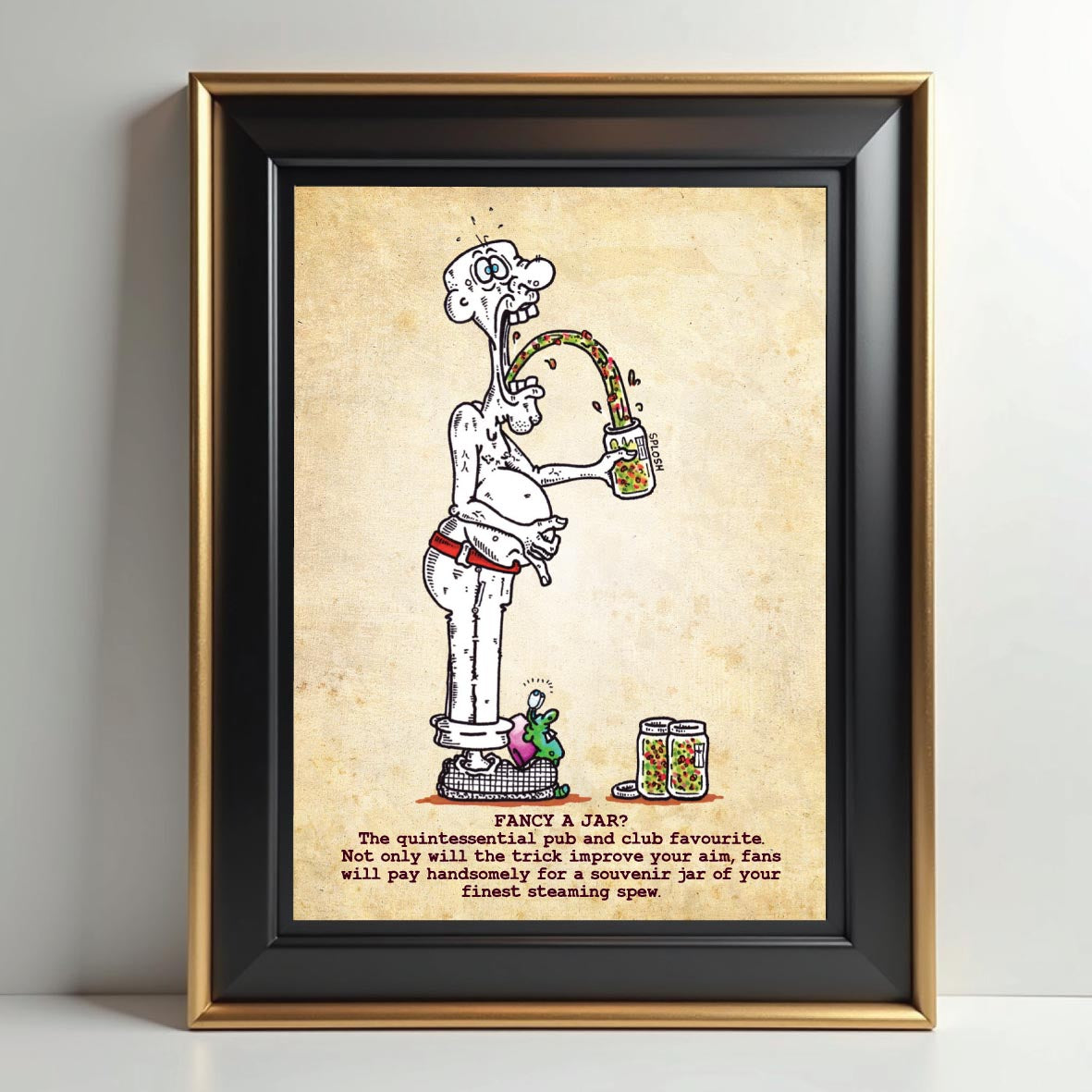 Fancy A Jar Art Print