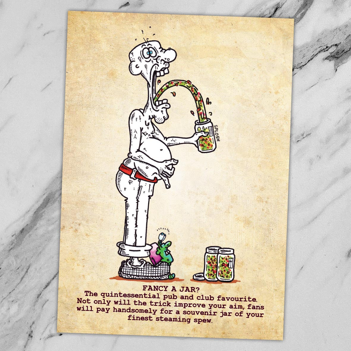 Fancy A Jar Art Print