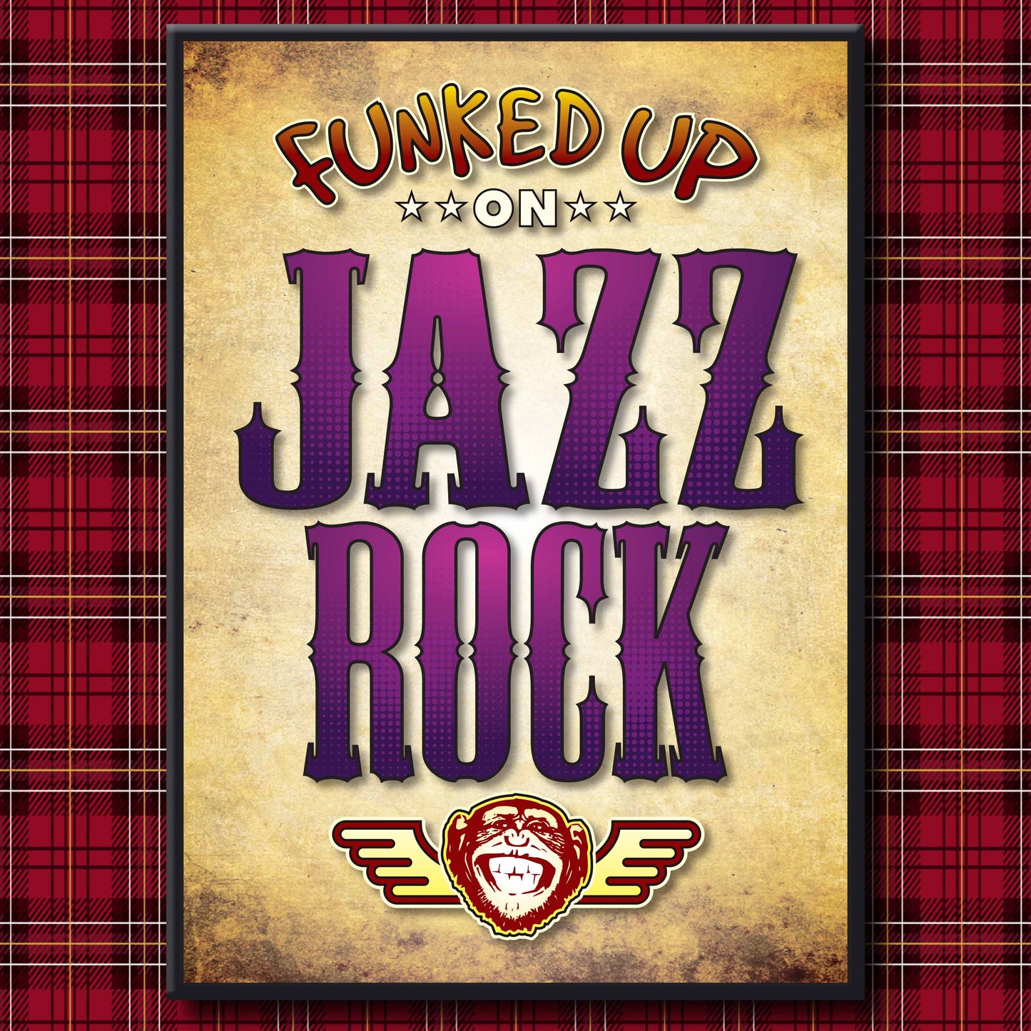 Jazz Rock Art Print / Poster / Birthday Card / Greetings Card