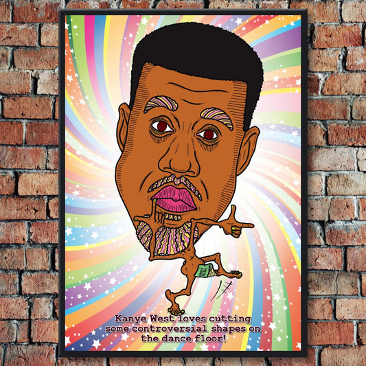 Kanye West Pop Art Print