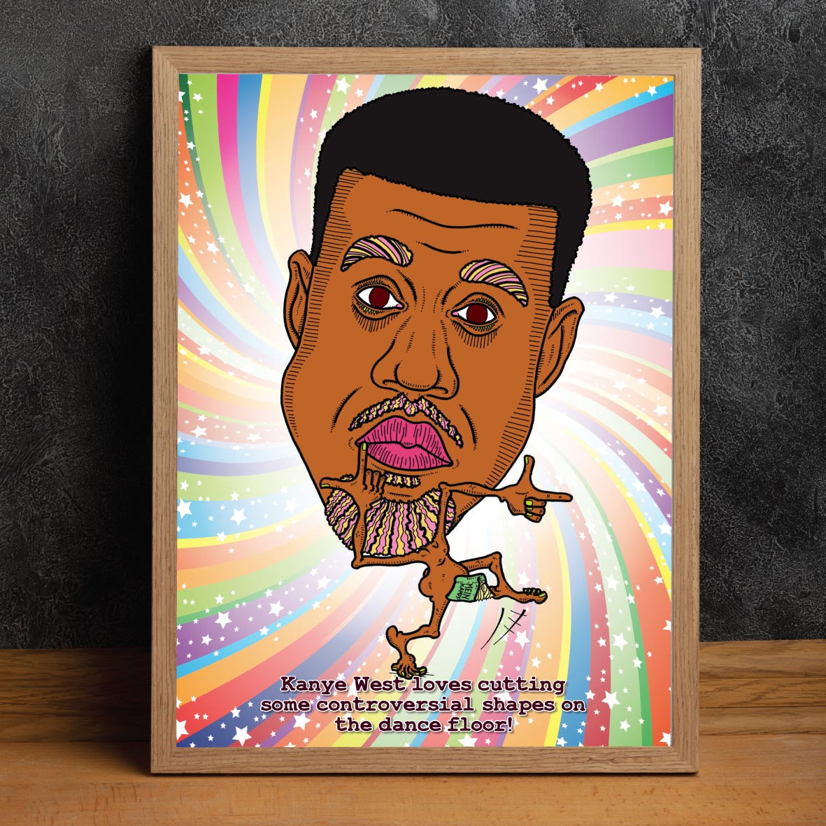 Kanye West Pop Art Print