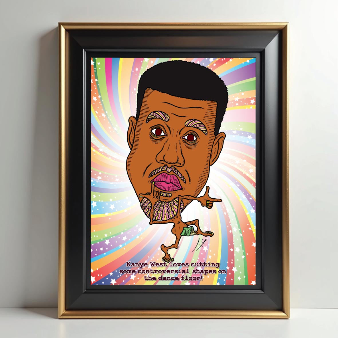 Kanye West Pop Art Print