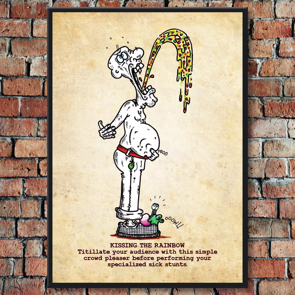 Kissing The Rainbow Art Print