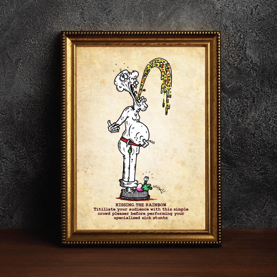 Kissing The Rainbow Art Print
