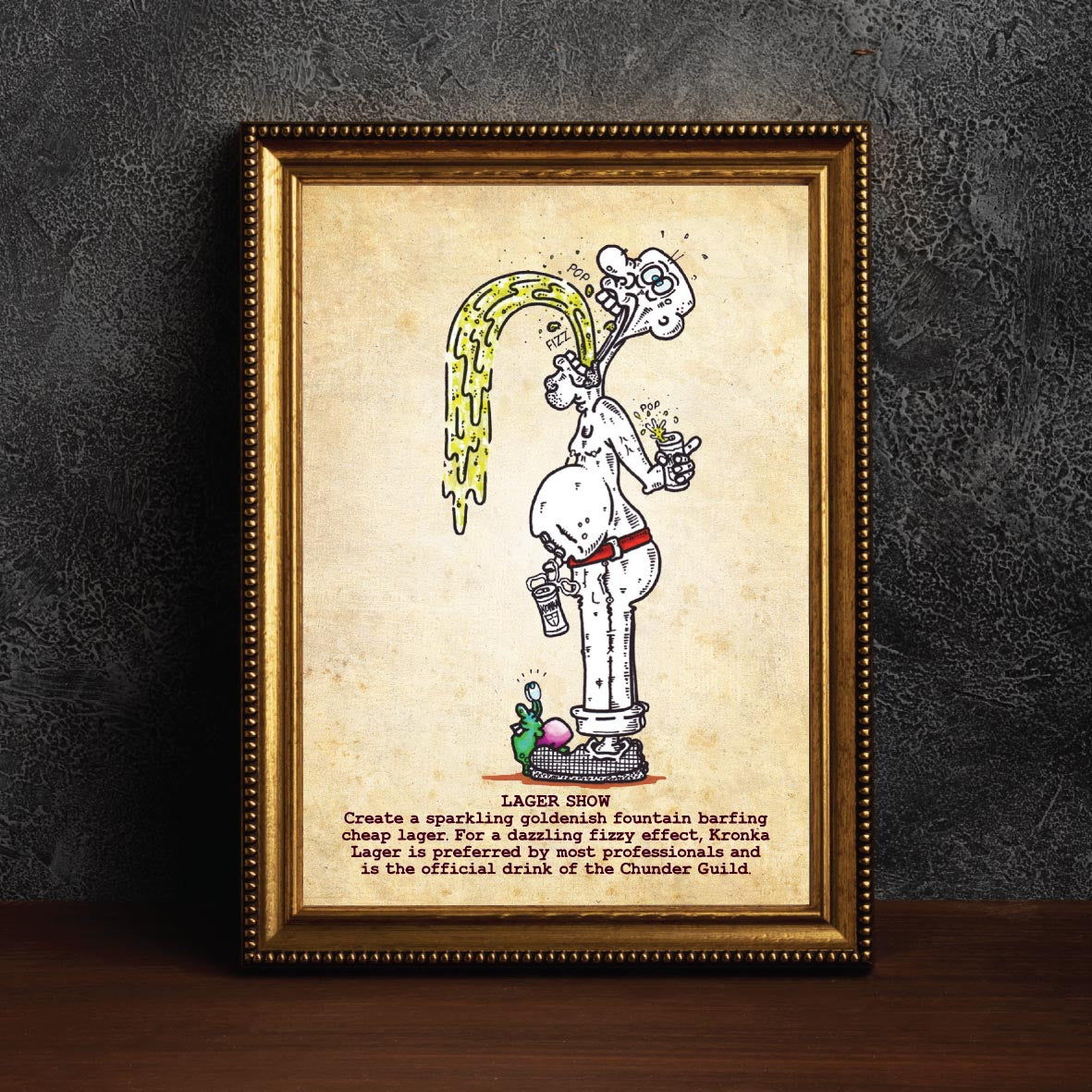 Lager Show Art Print