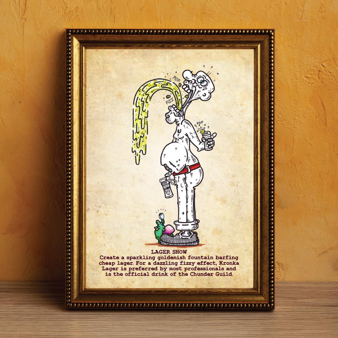 Lager Show Art Print