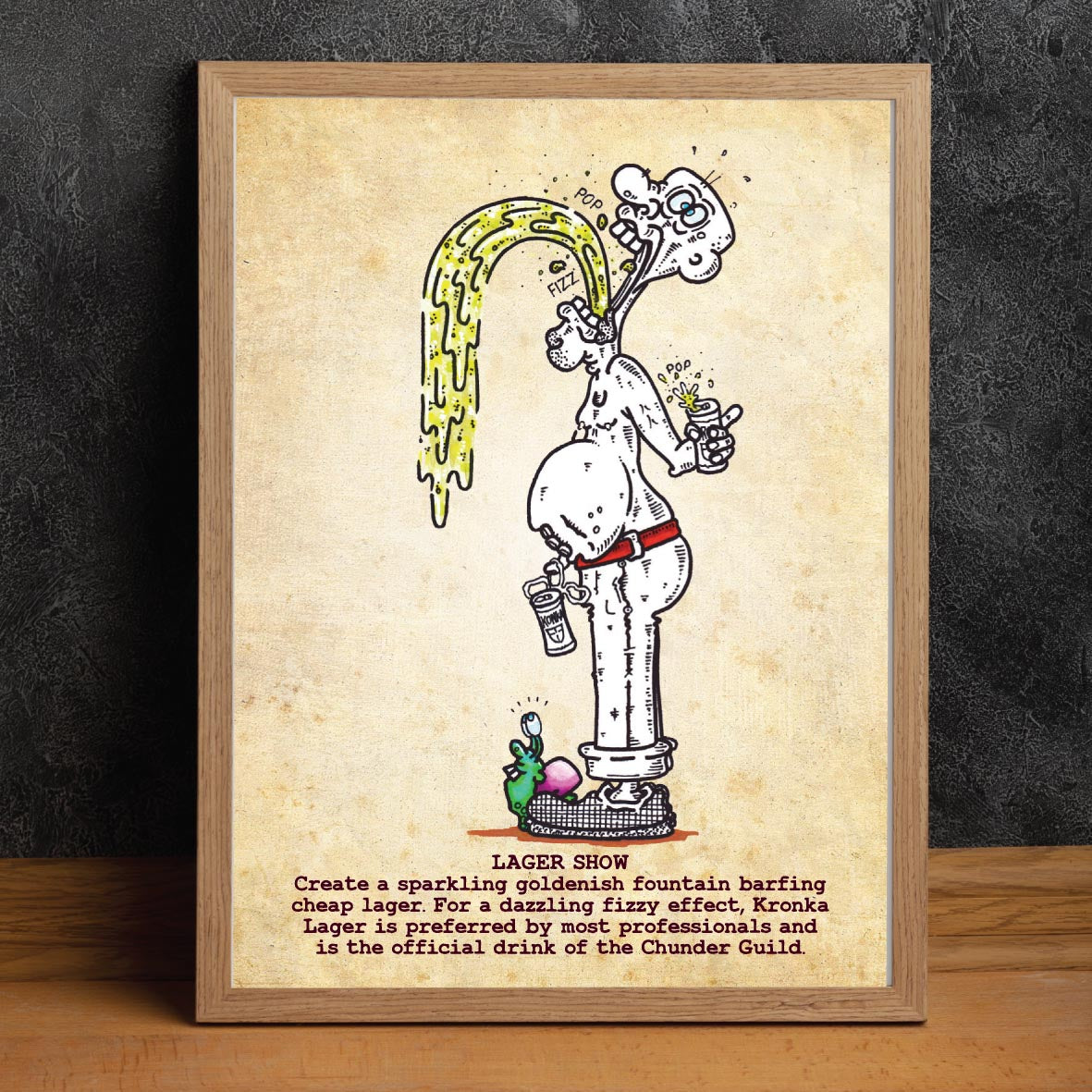 Lager Show Art Print