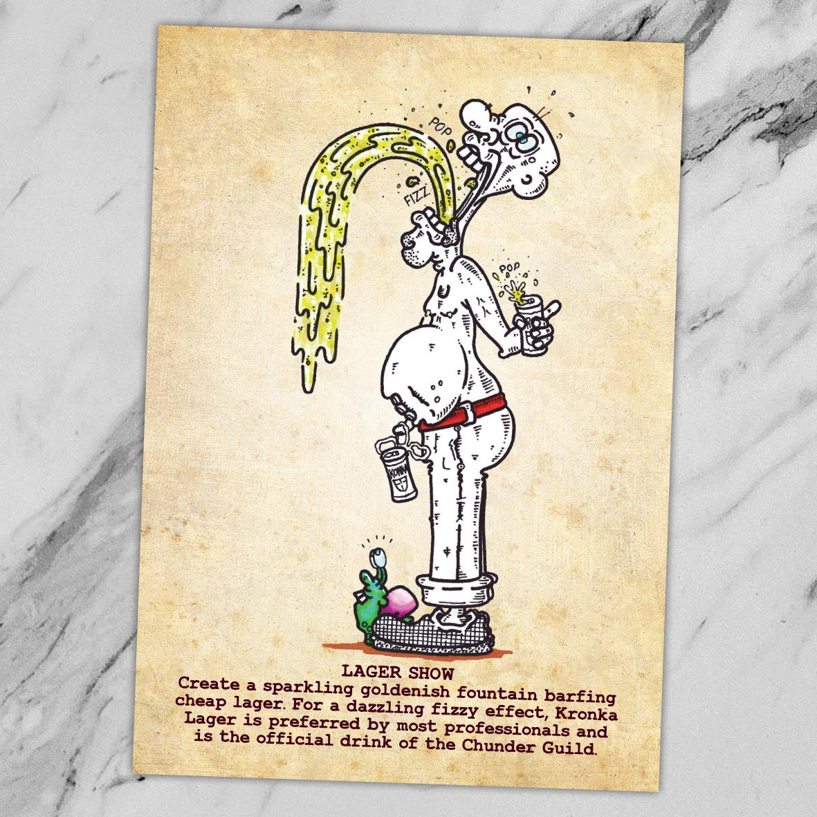 Lager Show Art Print