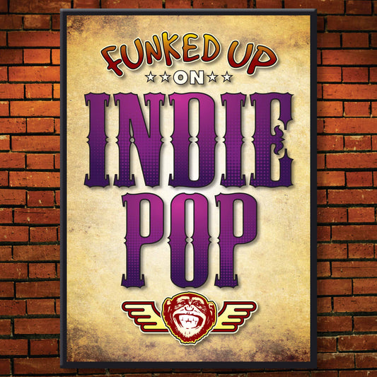 Indie Pop Art Print / Poster / Birthday Card / Greetings Card