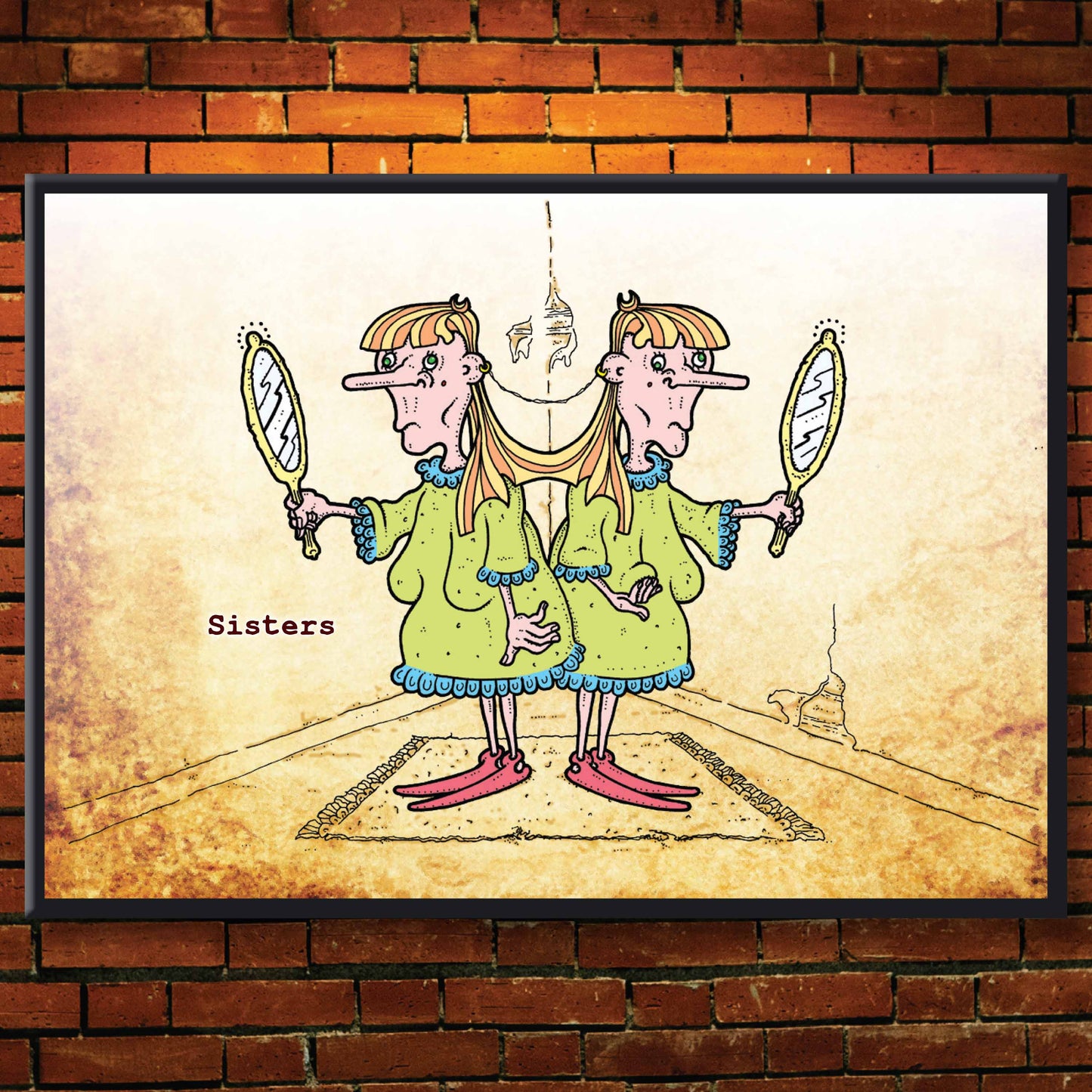 Sisters Art Print