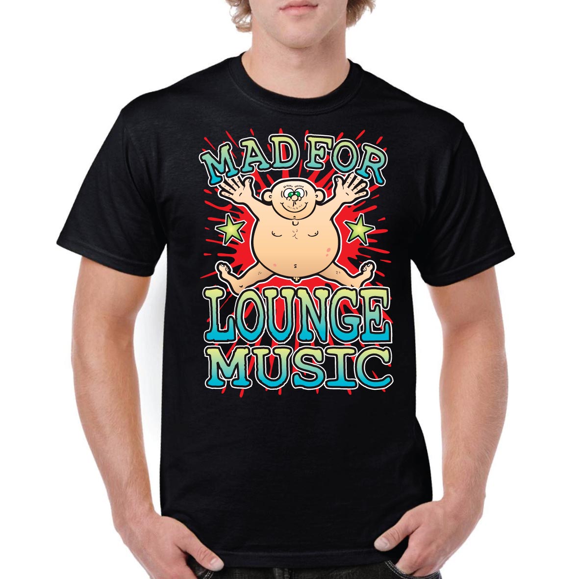 Lounge Music Mad Unisex Tee