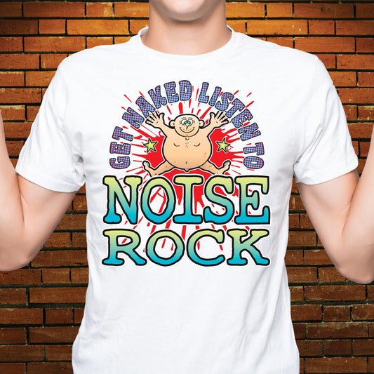 Noise Rock Funny Slogan Cotton T-Shirt