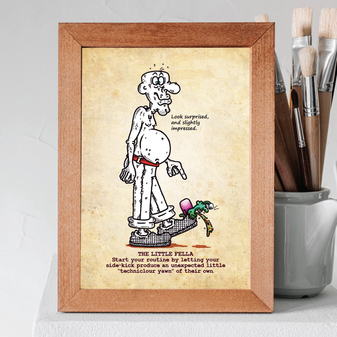 The Little Fella Art Print