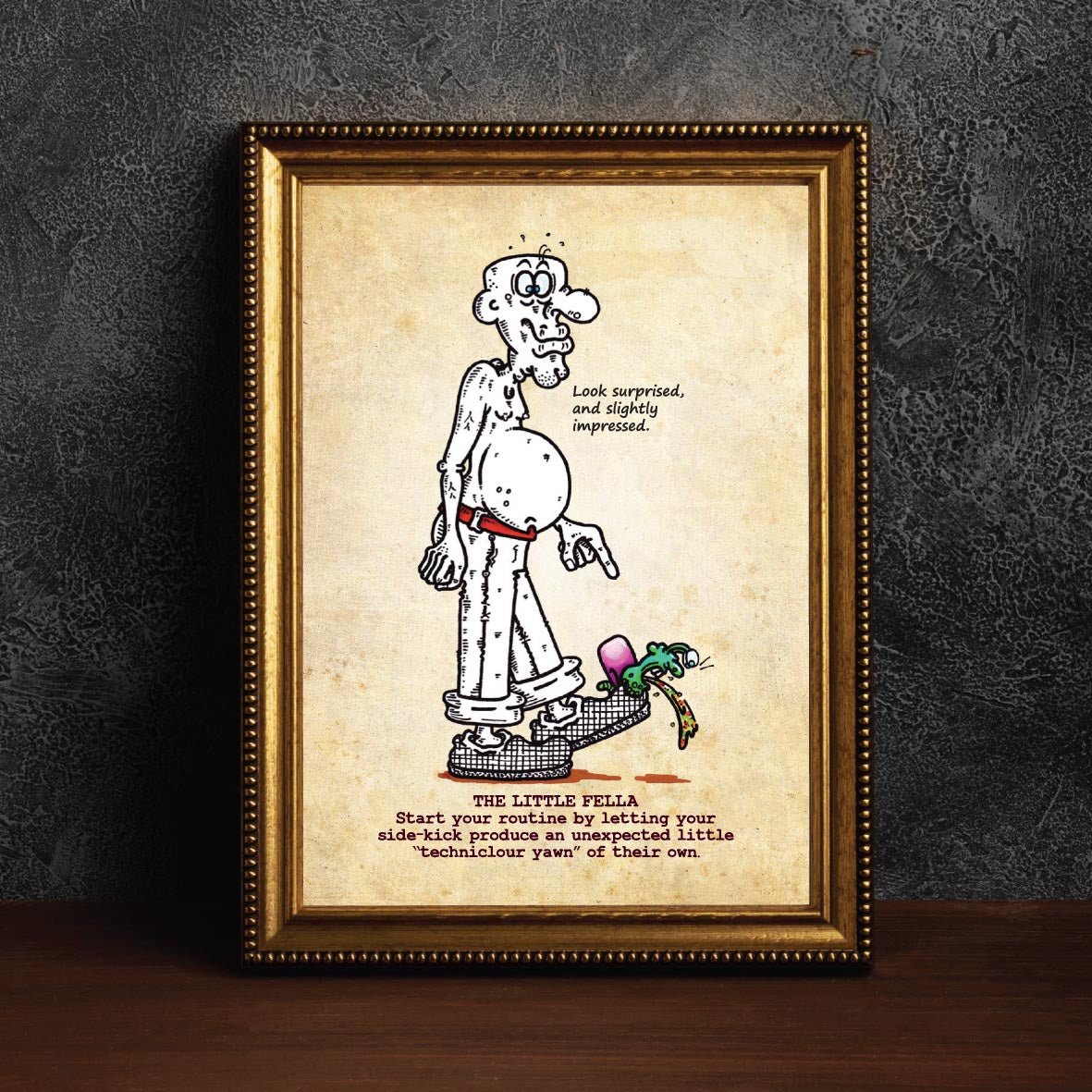 The Little Fella Art Print
