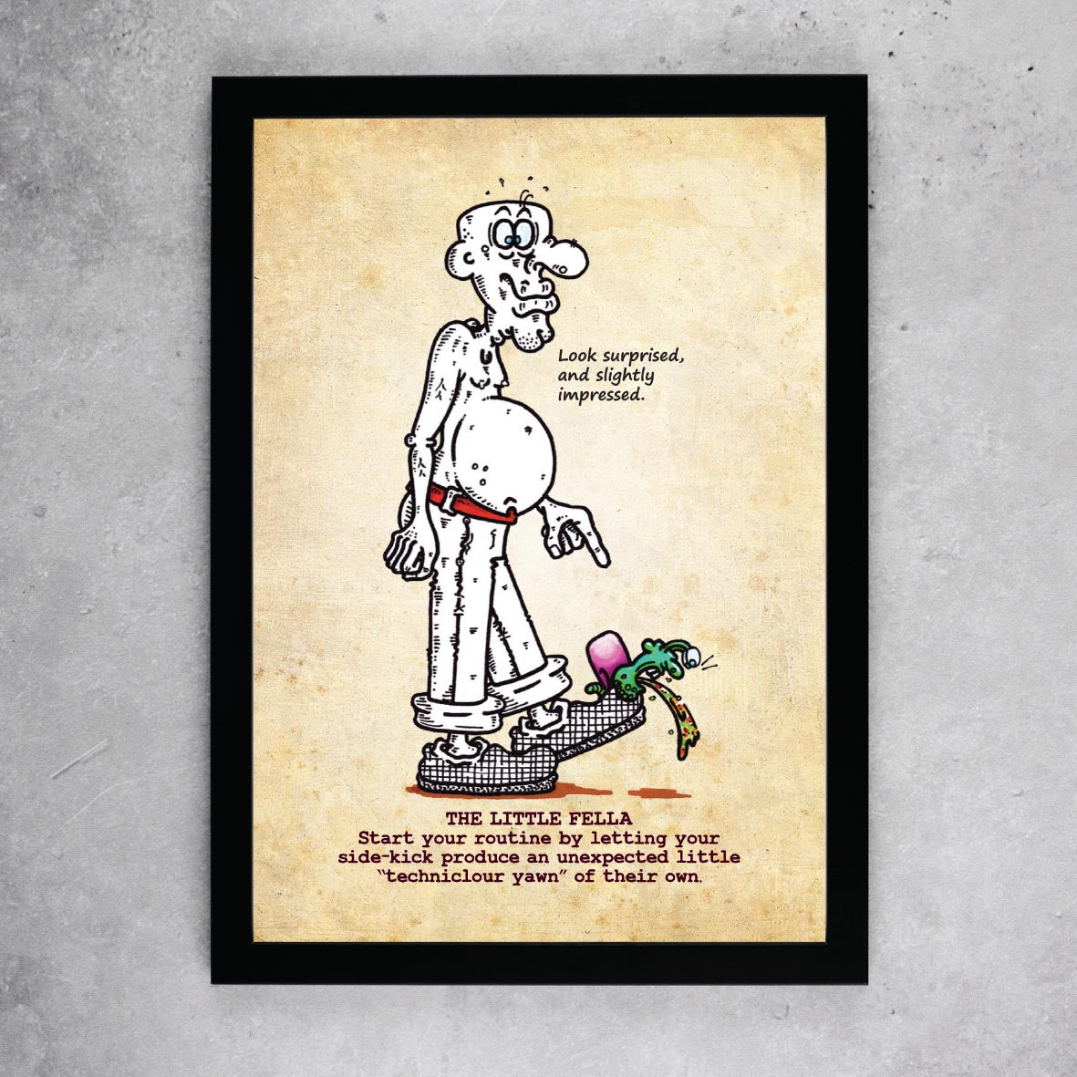 The Little Fella Art Print