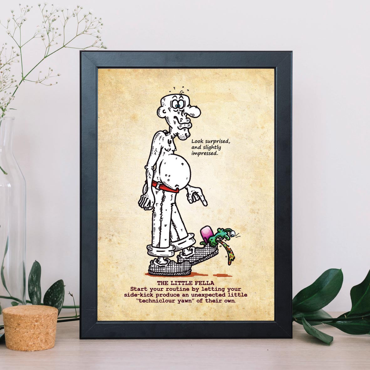 The Little Fella Art Print