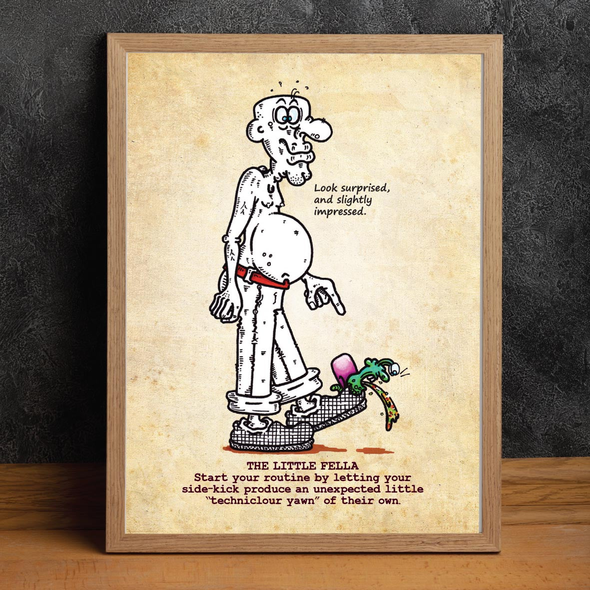 The Little Fella Art Print