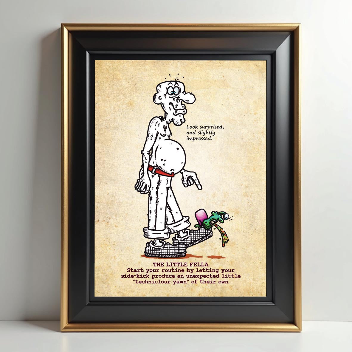 The Little Fella Art Print