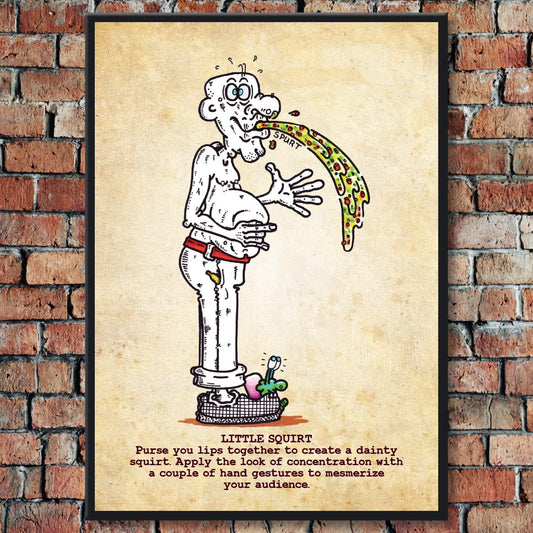 Little Squirt Art Print