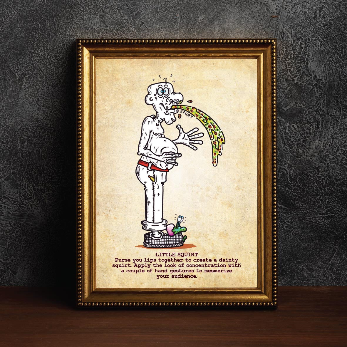 Little Squirt Art Print