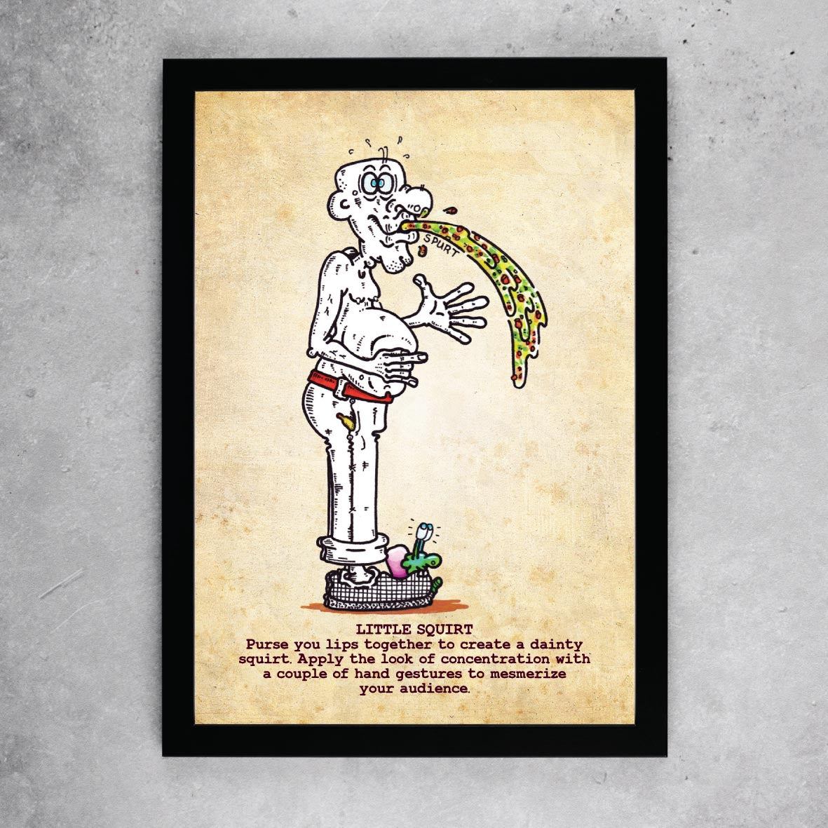 Little Squirt Art Print