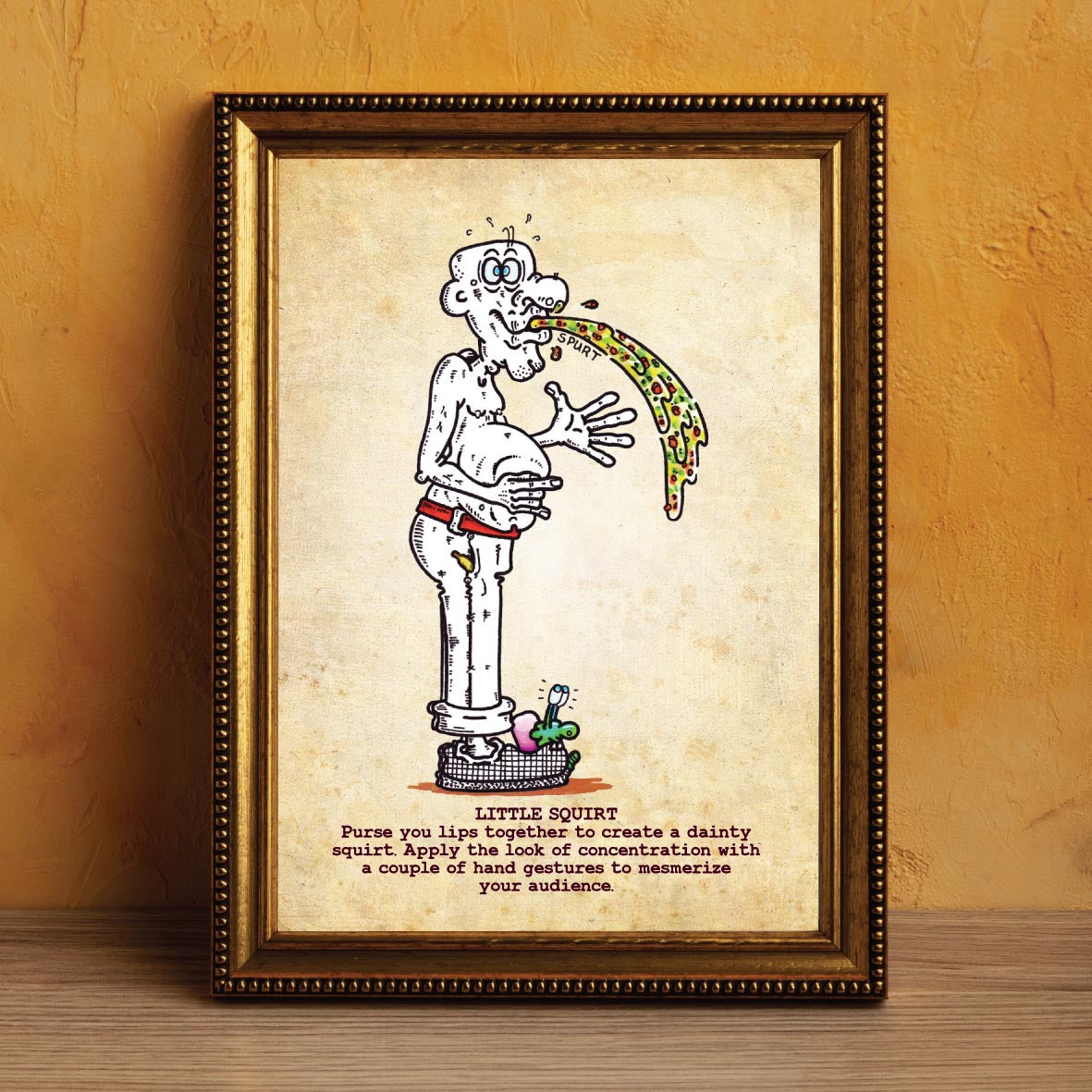 Little Squirt Art Print