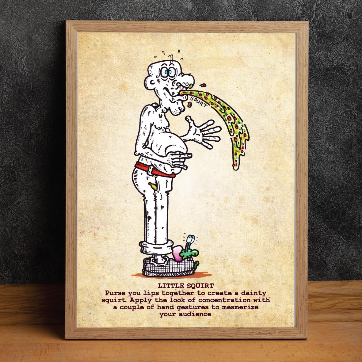 Little Squirt Art Print