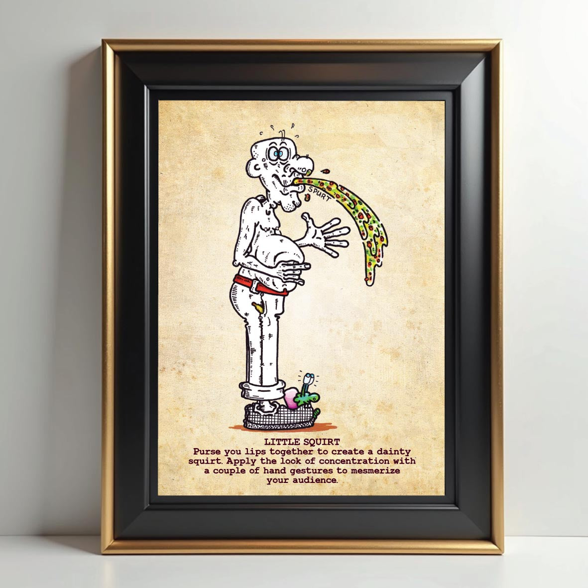 Little Squirt Art Print