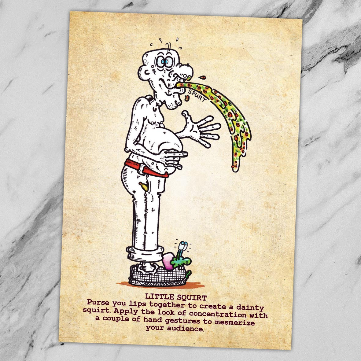 Little Squirt Art Print