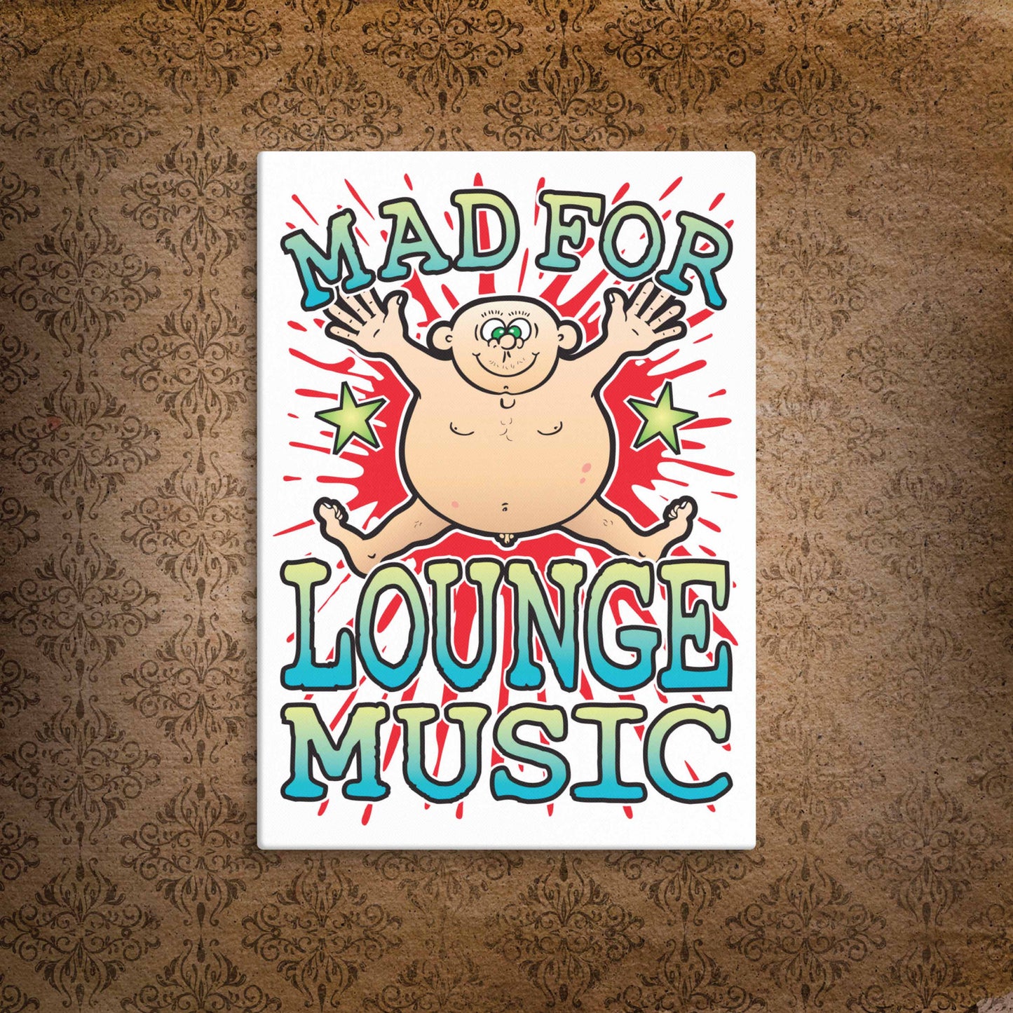 Lounge Music Canvas Print 51x71cm