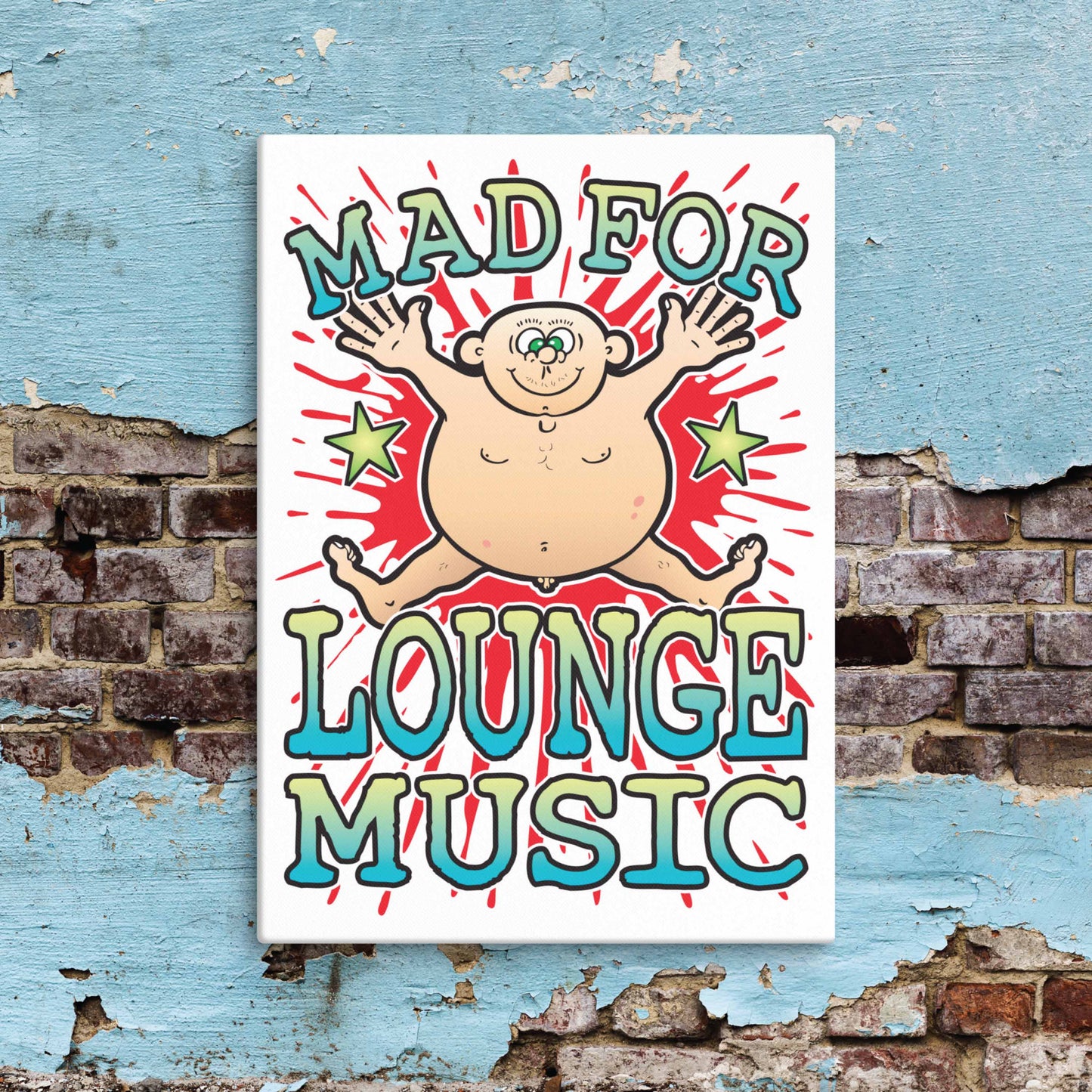 Lounge Music Canvas Print 51x71cm
