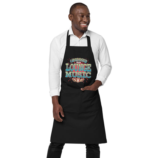 Lounge Music Organic Cotton Apron