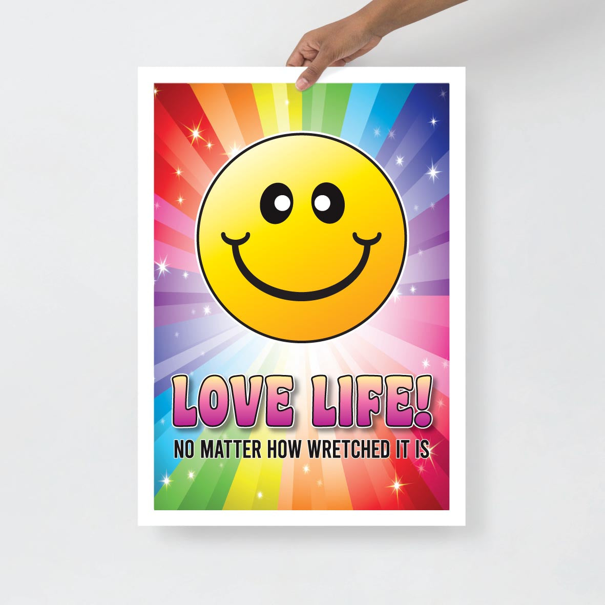 Love Life Funny Wall Art