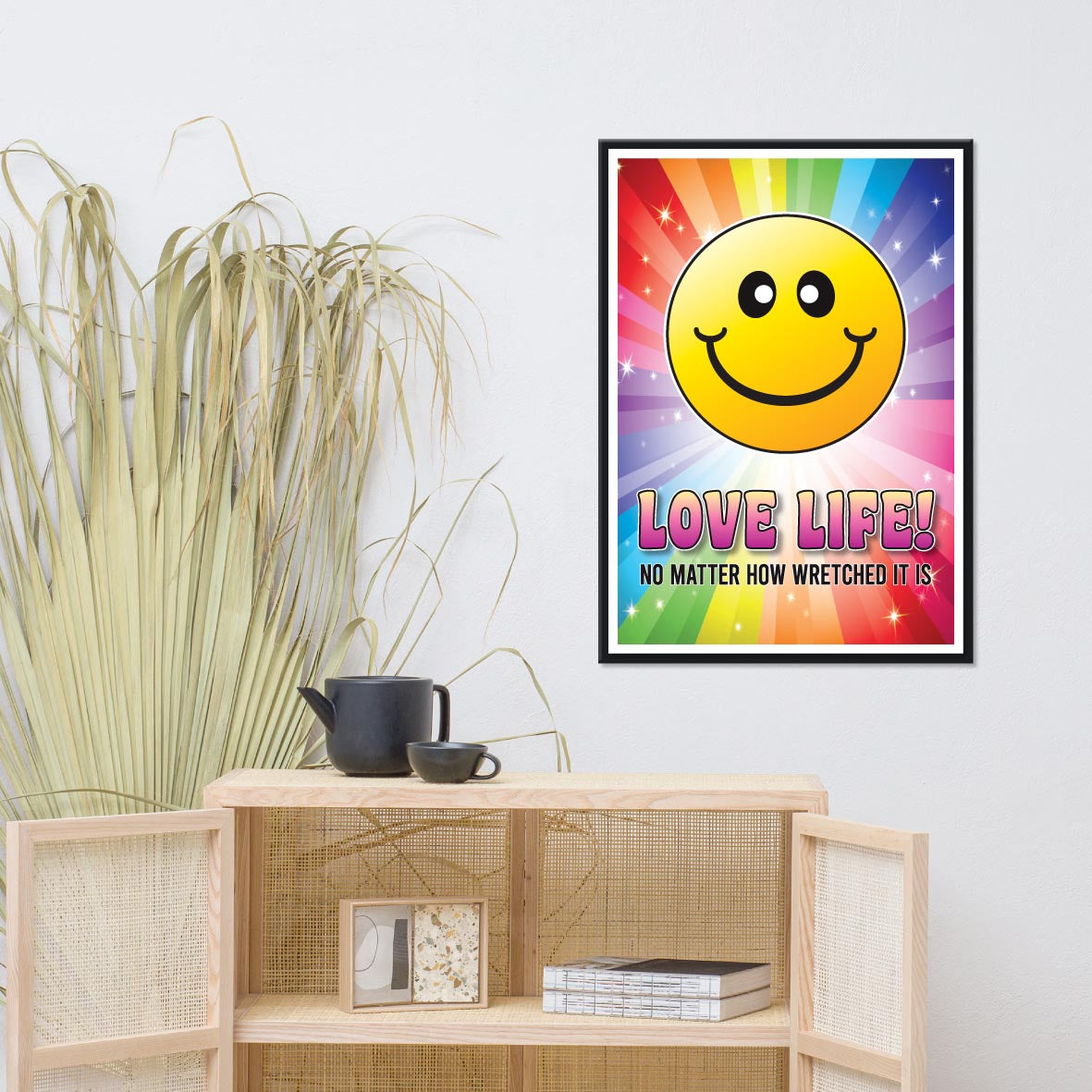 Love Life Funny Wall Art